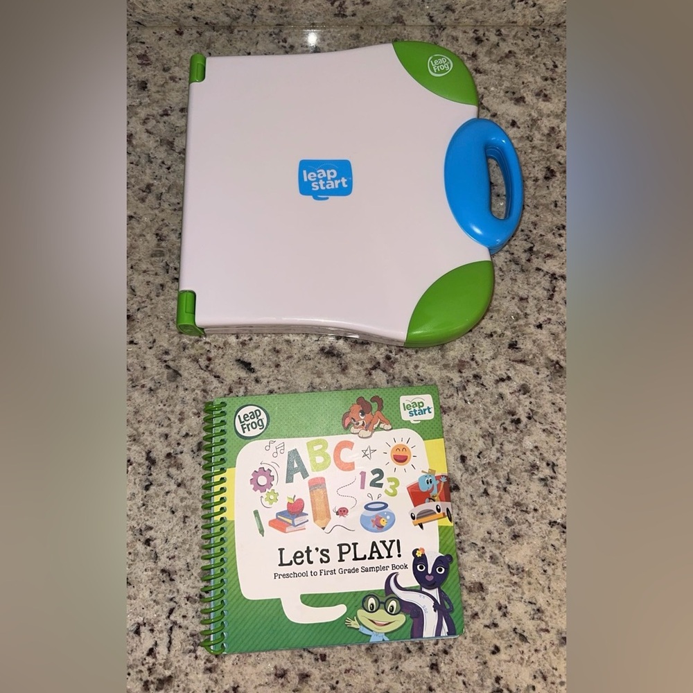 Leap Start Console Leap Frog Works Blue Green Pen LeapPad LeapFrog 2016